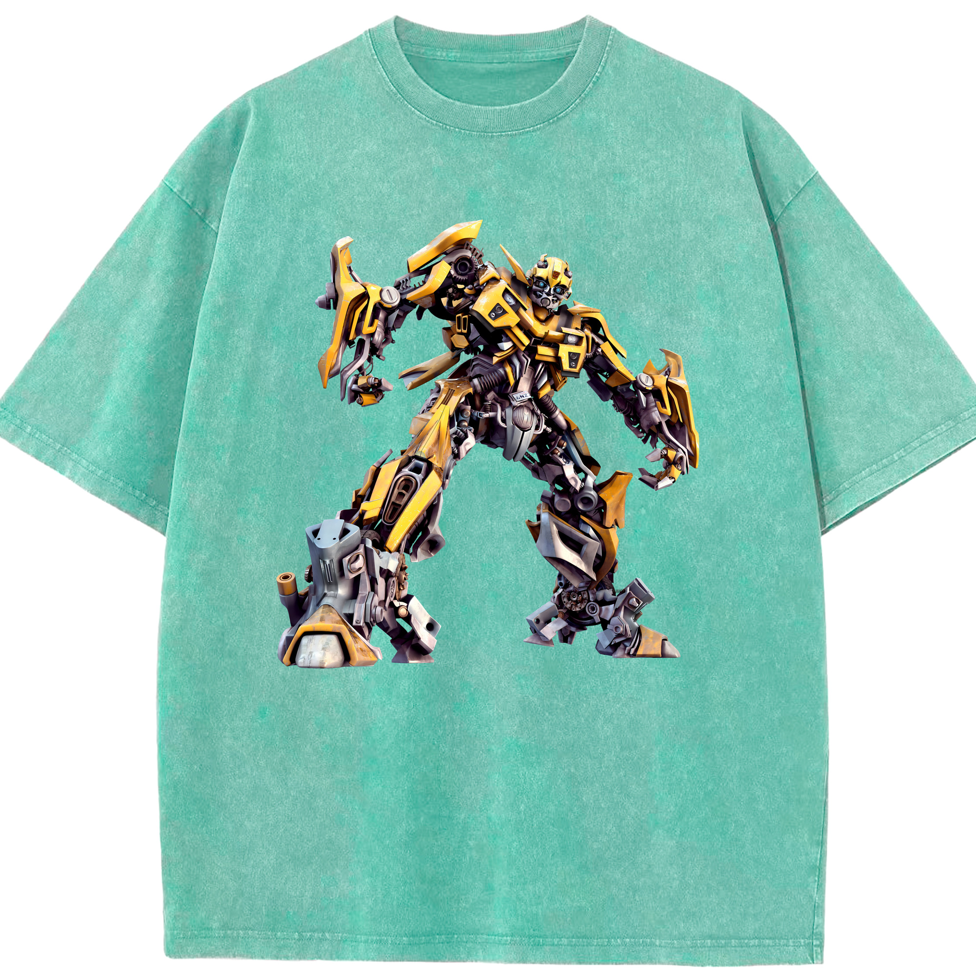 （画像用） Transformers トランスフォーマー 綿100% ヴィンテージ風 半袖Tシャツ（フロントプリント）